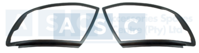 HEADLIGHT COVER MAT BLACK RANGER DISCONTINUED MOQ 30