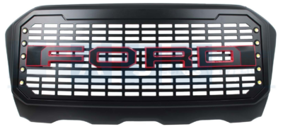 GRILLE RANGER  F-SERIES TYPE 2015- W/ RED AND BLACK LETTERS