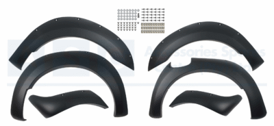 FENDER FLARE FORD RANGER 2015 ON PP INJECTION TYPE