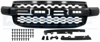 GRILLE W/LED RANGER T9 2022-