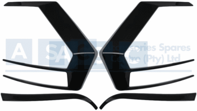 TAILLIGHT COVER GOLF SET GOLF 7 /RLINE