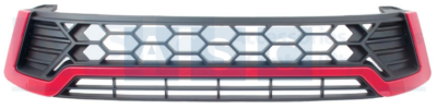 GRILLE HI-LUX 2015 ON BLACK/RED DISCONTINUED