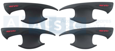 DOOR BOWL COVER 4P SET BLACK HILUX 2015-