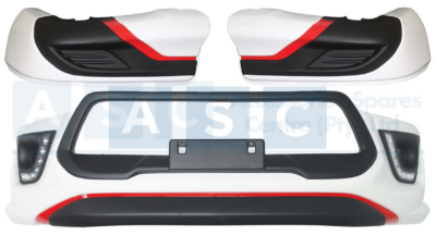 FRONT BUMPER COVER SET HILUX 2015-