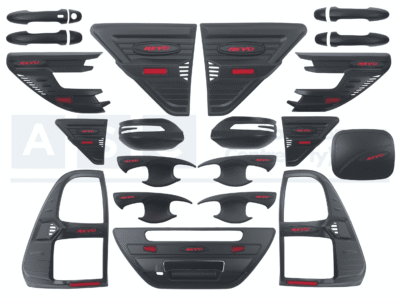 DRESS UP KIT WHOLE BLACK  HI-LUX 2018- DISCONTINUED NOT VIABLE