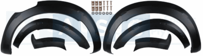 FENDER FLARES BLACK OEM DMAX 2020-