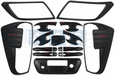 DRESS UP KIT EXTERIOR NAVARA 2021- BLACK