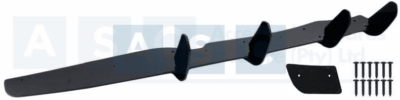 REAR DIFFUSER POLO GTI 2019- GLOSS BLACK