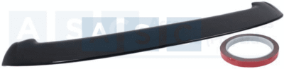 REAR SPOILER POLO 2002-2009 GLOSS BLACK