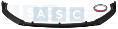 FRONT LIP 3PCS POLO 2011-2018 GLOSS BLACK