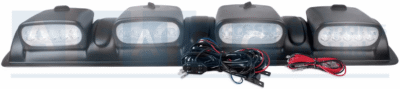 UNIVERSAL ROOF SPOT 4 LED LAMPS 100W 5WX20PCS =100W 12V 6.4A 6500LM IP67