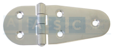 ROUND SIDE HINGE 40X108MM 316SS