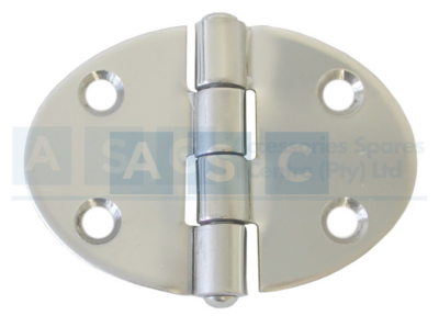 ROUND HINGE 67X48MM 316SS