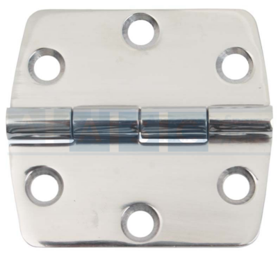 DOOR HINGE 74X74MM 316SS