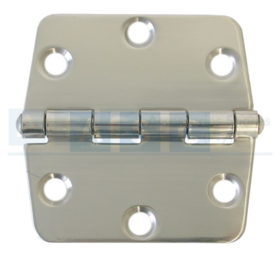 DOOR HINGE 74X74MM 316SS USE DH7575