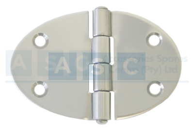 ROUND HINGE 84X56MM 316SS DISCONTINUED