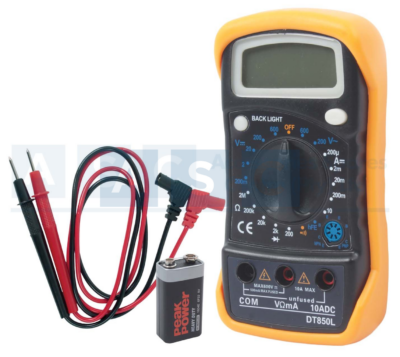 MULTIMETER WITH BACK LIGHT