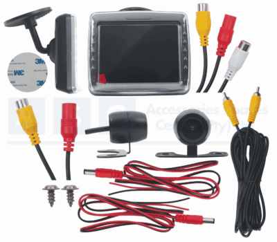 REVERSE CAMERA/LCD 3.5 INCH /LCD 12V NO SENSORS