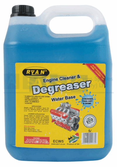 ENGINE CLEANER RYAN 5L ECO FRIENDLY WATER BASED