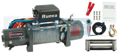 9500LB WINCH 24V LOW MTG