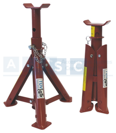 2T FOLDING TRESTLE STANDS (PAIR) MIN.H=275MM MAX.H=365MM