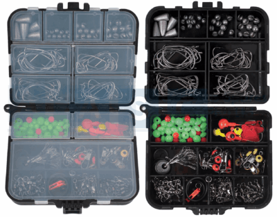 FISHING TACKLE KIT 205PCS W/BLOWN MOULD CASE