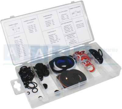 ASSORTED TAP AND CISTRERN WASHERS 127PC