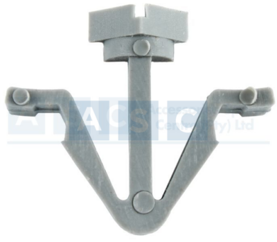 PANEL CLIPS GRILLE NISSAN GREY