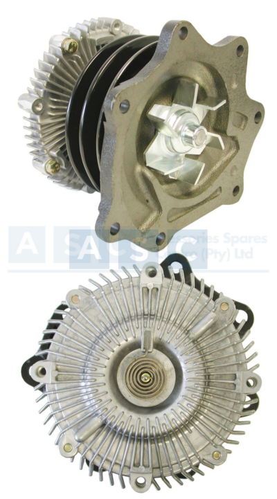 VISCOUS FAN CLUTCH NISSAN TD25.TD27 W/P