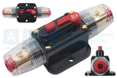 FUSE BREAKER 80AMP 4-8 GAUGE