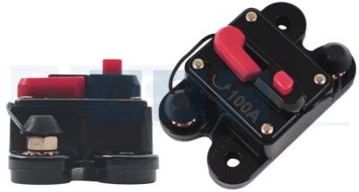 FUSE BREAKER 100AMP 4-8 GAUGE WATERPROOF IP62/3