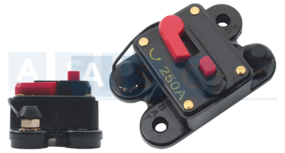FUSE BREAKER 250AMP 4-8 GAUGE WATERPROOF IP62/3  WILL DISCONTINUE