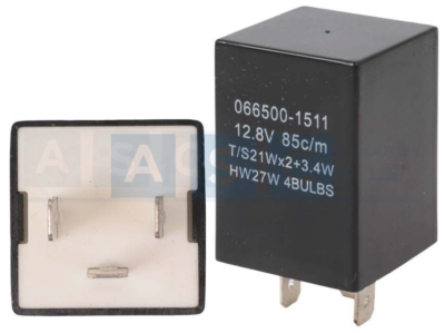 V/W FLASHER UNIT SQ BLACK