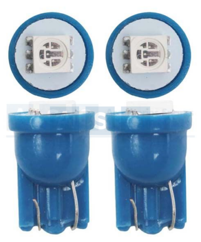 GLOBE LED 12V BLUE SET(501)