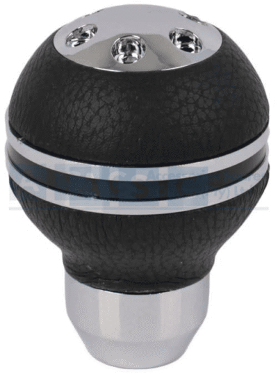 GEAR KNOB BLACK/SILVER DISCONTINUE MOQ 300