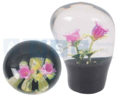 GEAR KNOB PINK FLOWER QUANTUM
