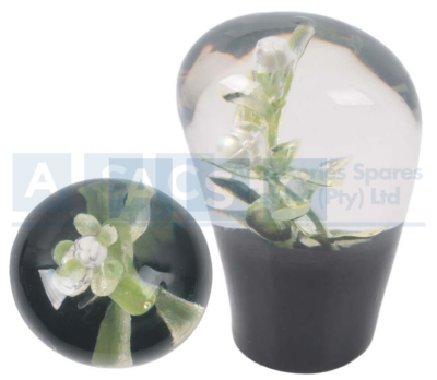GEAR KNOB WHITE FLOWER QUANTUM