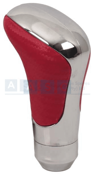 GEAR KNOB UNIVERSAL RED/BLACK