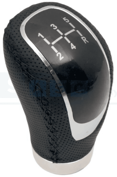GEAR KNOB UNIVERSAL BLACK 5 FOWARD