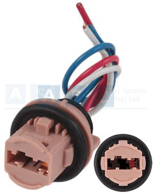 GLOBE HOLDER 580 BULB D/CONTACT WITH 3 WIRES