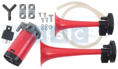 HOOTER AIR TWIN SMALL MOTOR VOICE =118dB