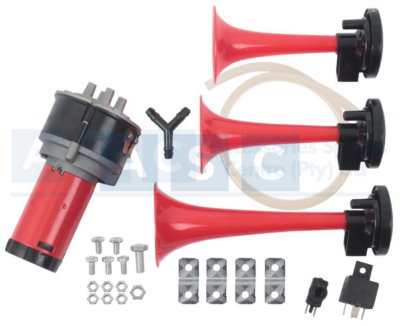 HOOTER AIR TRIPLE SMALL MOTOR VOICE =118dB