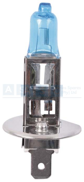 HALOGEN BULB 55W 12V COOL BLUE