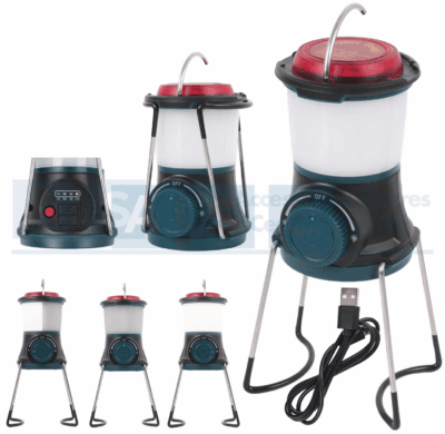 MULTI-FUNCTION LANTERN  180LUMENS 8PCS SMD WHITE + 8PC RED SMD