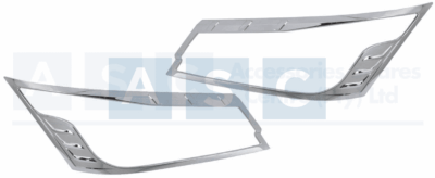 HEAD LAMP COVER CHROME HI-ACE 2019-