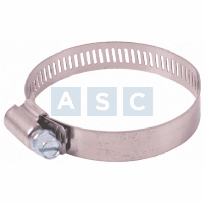 H/CLAMP 40-63MM S/STEEL BAND SOLD AS 10PCS A PACK