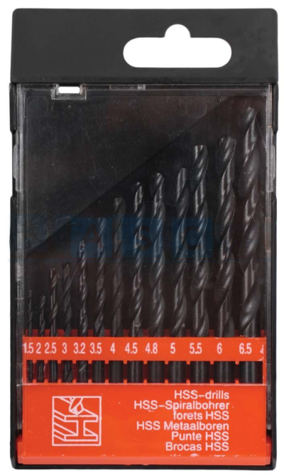 DRILL BIT HIGH SPEED SET 13PCE
