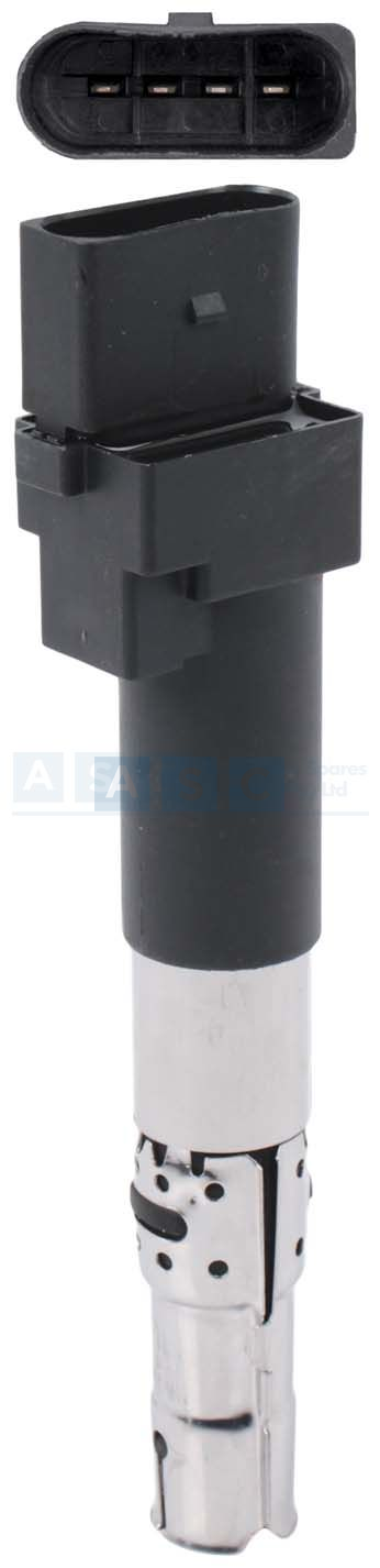 IGNITION COIL VW JETTA 4 /CARAVELLE 2.3 SHARAN 2.8 V6  4 PINS  ECHLIN NO. IC335