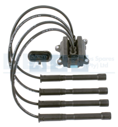 IGNITION COIL RENAULT CLIO 2 W/LEADS 4P IC418       LEADS ALL SAME LENGTH