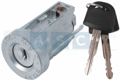 IGNITION BARREL & KEY ISUZU DMAX 04-11 MARIANA DIFFERENT KEY PROFILE